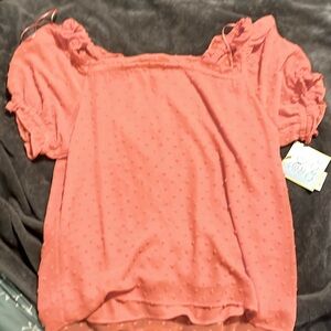 Medium square neck blouse